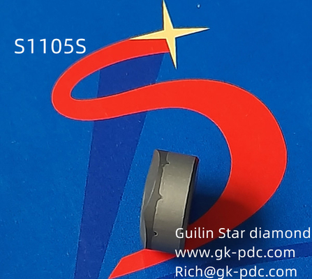 ISO9001 معتمد من PDC يُدرج الماس متعدد الكريستالات المضغوط لقم المثقاب
