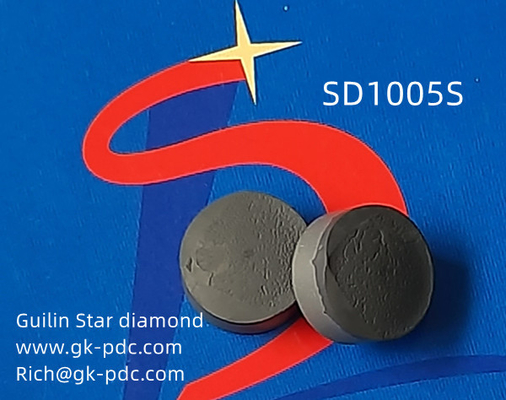 SD1105 قطع الماس متعدد الكريستالات OEM ODM شكل الخوخ لقم الثقب