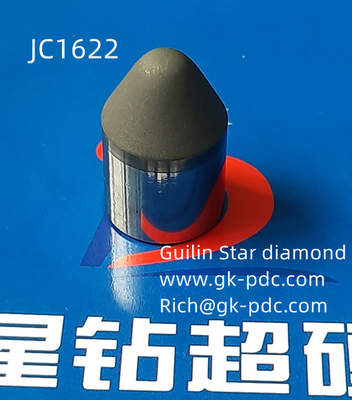 إدراج JC1625 PDC ، يختار PDC لهندسة مؤسسة الحفر الدوارة