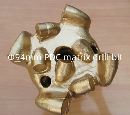 94mm مصفوفة الجسم PDC مثقاب لحفر الصخور الكاشطة الصلبة