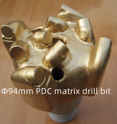 94mm مصفوفة الجسم PDC مثقاب لحفر الصخور الكاشطة الصلبة