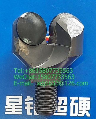 28mm PDC مرساة مثقاب ISO9001 مع 2 أجنحة لتعدين الفحم