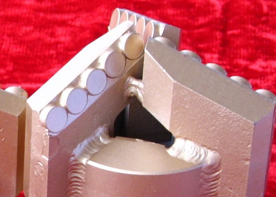 153mm قطر PDC السحب لقمة الحفر الجيولوجي لتعدين الفحم