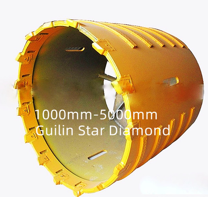 1000mm 5000mm PDC Coring Bit ISO9001 للاستكشاف الجيولوجي