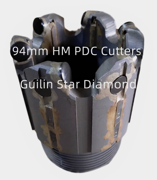 OEM PDC لقم الثقب الأساسية قطر 96 مم لاستكشاف الموارد